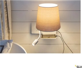 SLV SOMNILA 1003460 Fali lámpa 1x40W/LED 3000K 120LM
