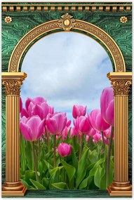 Poszterek 60x90 Tulipánok Valentin napra