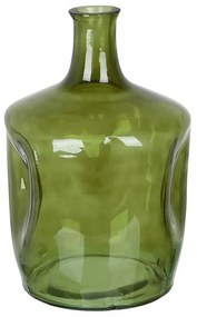 Üveg Virágtartó váza 35 Zöld KERALA Beliani