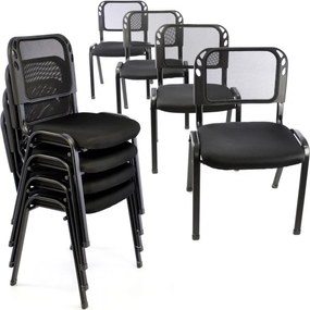 Konferencia szék GARTH 8db - sötét