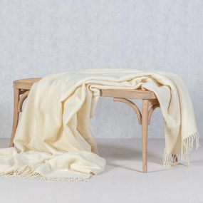 Dekoria Pléd Zeeland 200x240cm krémszínű