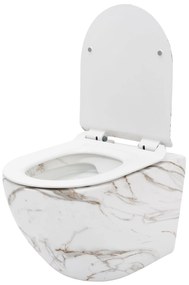 Függesztett wc Rea Carlos Slim Lava Mat Mini