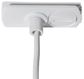 Modern fehér függőlámpa 1 fázisú sínrendszerhez - Iconic Frini