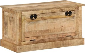 vidaXL tömör mangófa cipőtároló pad 85 x 40 x 45 cm