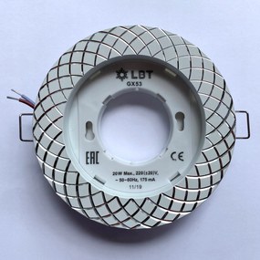 Süllyesztett GX53 halogén mennyezeti lámpatest spot lámpa