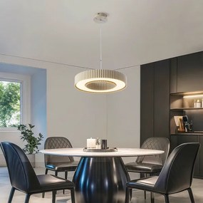 BRILAGI - Dimmelhető LUMIX LED csillár, 48 W, 230 V, 3000–6000 K, bézs, átmérő 50 cm + távirányító