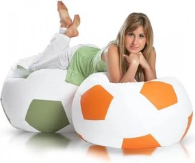Babzsák labda sport l eco-bőr 325l TiaHome - Narancssárga