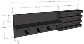 Fogas Deline (antracit) . 1093859