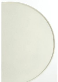 Krémszínű fém kerek dohányzóasztal ø 67,5 cm Babina – Light &amp; Living