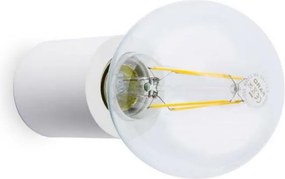 Faro Ten 70 fali lámpa fehér, E27, 15W, alumínium, IP20, modern dizájn