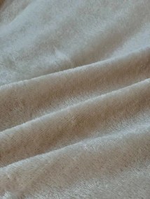Mikroszálas takaró SOFT, bézs Méret: 160 x 200 cm