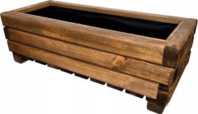 Virágtartó fa barna Zpd 60 cm x 25 x 20 cm