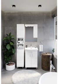 Standard MART 55 cm mosdós fürdőszobabútor szett, 30 cm széles álló bútorral