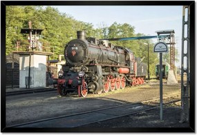 Poszterek keretben 60x40 Gőzmozdony Ty1-76