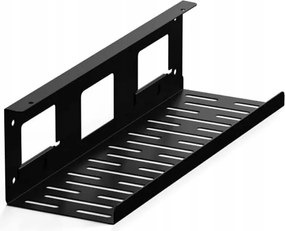 Irodai kábeltálca CMP051, fekete