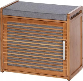 Zárható Cipősszekrény bambusz Ülőfelülettel