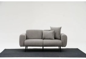 PISA kétszemélyes kanapé, világosszürke