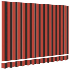 Napellenző Csere Szövet 2.5x2 m-es Kerethez Többszínű Csíkkal