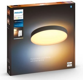 Philips Hue ENRAVE XL LED 48W 230V fekete dimmelhető mennyezeti lámpa + DO