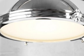 Industrial króm függőlámpa 45cm
