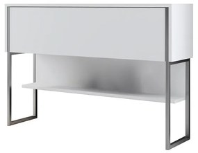 Komód Luxe - Silver, White