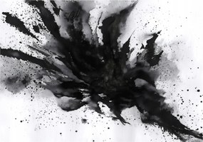 Fotótapéta Absztrakt Fekete-fehér Hálószoba Nappali Tapéta Flizelina 200x140