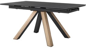 Kerámia bővíthető étkezőasztal 90x160 cm Azur – Marckeric