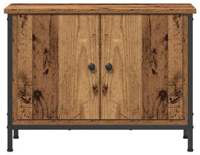 Régi Fa TV Állvány Régi fa Fa 60 x 35 x 45 cm Tartós TV Állvány
