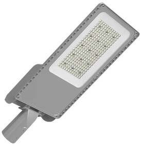 Utcai LED lámpatest , közvilágítás , kültéri , 50W , 150 lm/W , természetes fehér , IP65 , szürke ,  5 év garancia , LEDISSIMO TECHNICAL