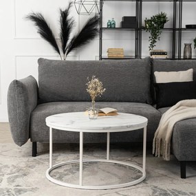 Márványhatású MDF Dohányzóasztal. AGNES MAX