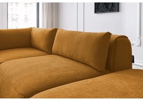 Mustársárga sarokkanapé (variálható) Jeanne – Bobochic Paris