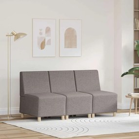 Karfa Nélküli Modularis Kanapé Egység 3 pcs Tópszínű
