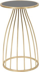 Kerek tárolóasztal üveg asztallappal ø 35 cm Flush – Mauro Ferretti