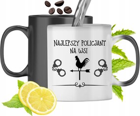 Mágikus Bögre Rendőrnek Színváltós Nyomtatott Fényképpel