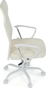 KA-W3109 bézs szövet irodai szék hinta mechanizmussal