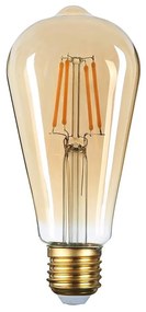 Optonica ST64 Vintage Filament LED Izzó E27 4W 400lm 2500K meleg fehér arany üveg Edison 1795