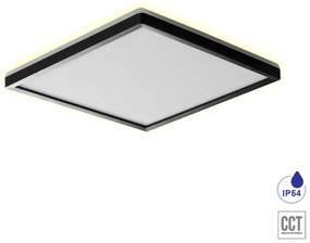 PREZENT 27313 CORDIA SQ II. Négyzetes Mennyezeti Lámpa Fehér, Fekete LED IP20