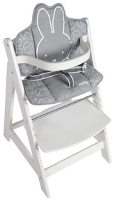 Szürke etetőszék huzat Miffy – Roba