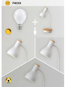 Rabalux 74001 - Állítható fényű MOSLEY érintős asztali lámpa 1xE14/25W/230V