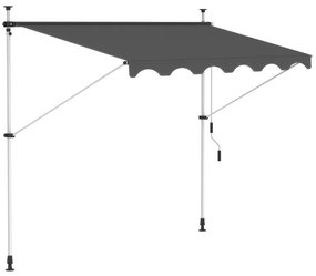 Aldabra HHYVA4012 balkon napellenző, 400x120 cm, antracit