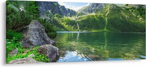 Tó a Tátrában képe (120x50 cm)