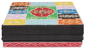 Fali Polcok 2 db 40x20x6 cm Tömbfa Mangó