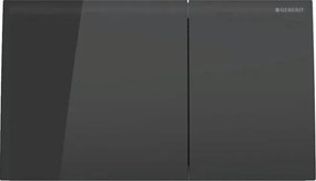 Geberit 115.622.SJ.1 - Sigma70 nyomólap 25x14,6 cm fekete