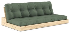 Zöld kinyitható kanapé 196 cm Base – Karup Design