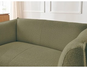 Zöld buklé kanapé 170 cm Giorgia – Bobochic Paris