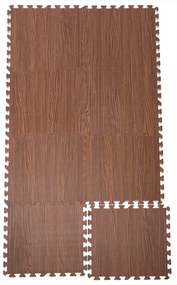 Deuba Védő padlószőnyeg szett 8 db - barna