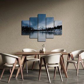 Kép - A befagyott tón (150x105 cm)