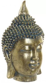 Buddha Fej, régies , műgyanta