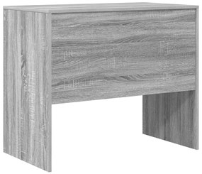 Szürke Íróasztal Szürke sonoma MDF 90 x 50 x 76 cm
