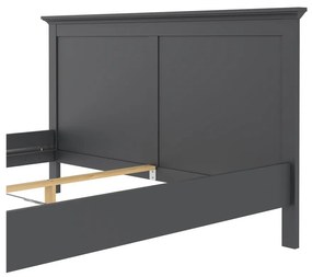 Szürke franciaágy 160x200 cm Paris – Tvilum